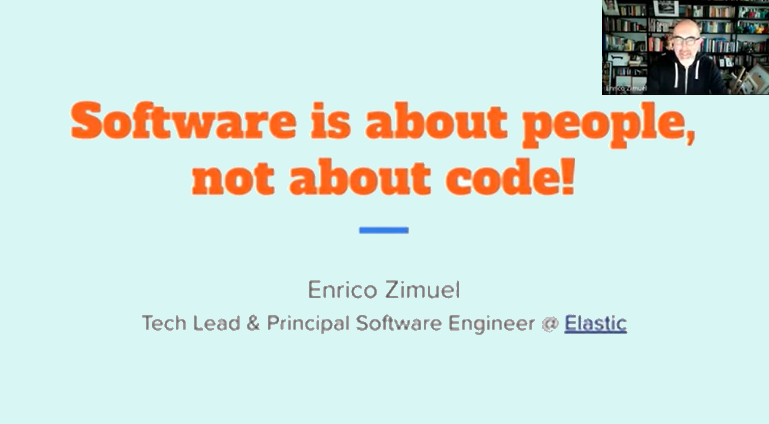 Software is about people